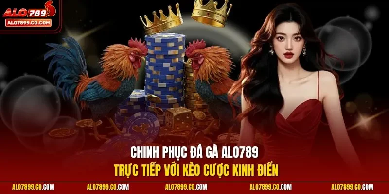 Chinh phục đá gà ALO789 trực tiếp với kèo cược kinh điển